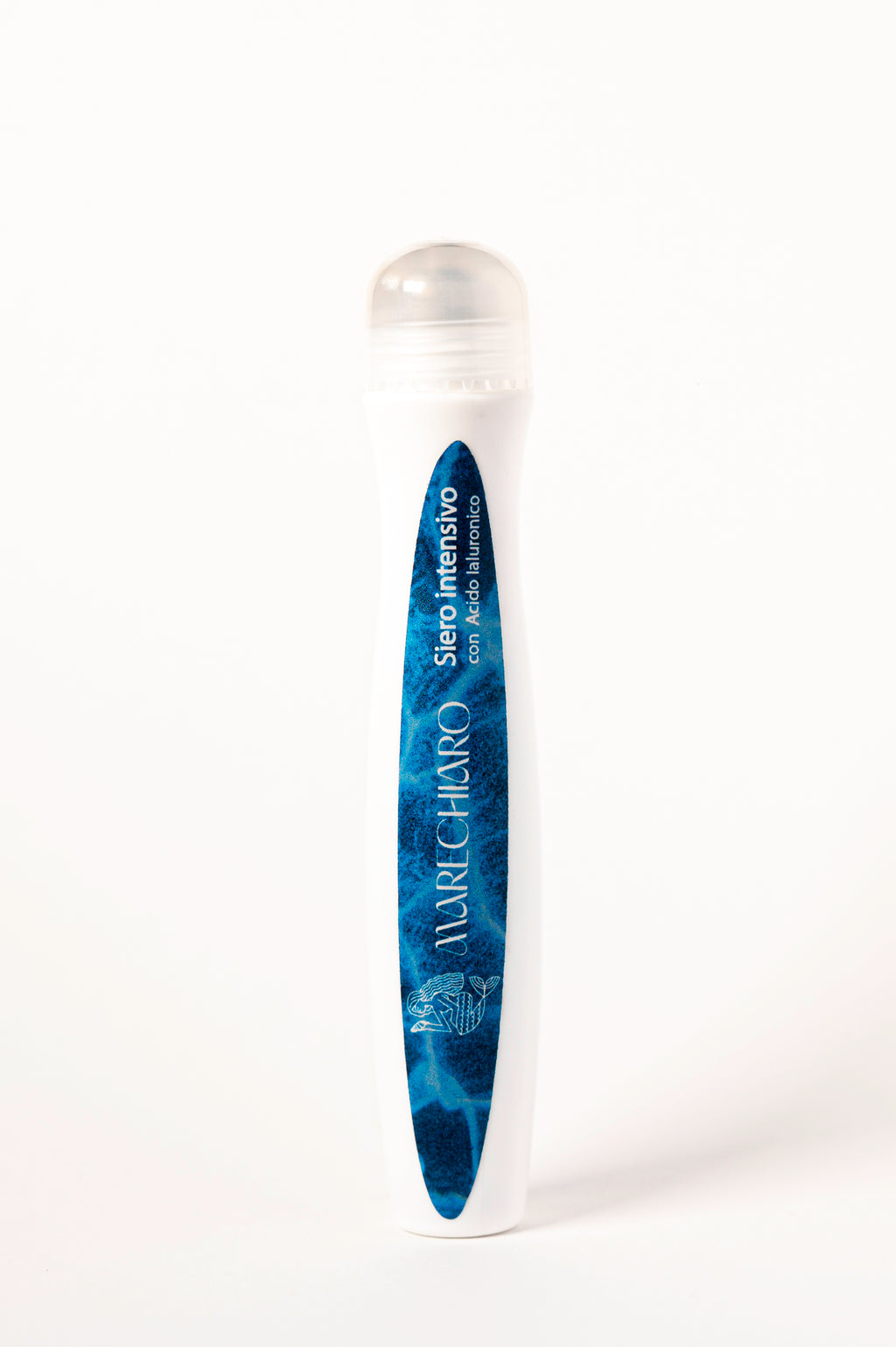 Siero Viso Stick – Acido Ialuronico & Sfera di Acciaio | 15ml